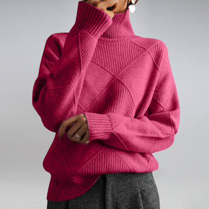 Camille – Maglione dolcevita in cashmere per donne