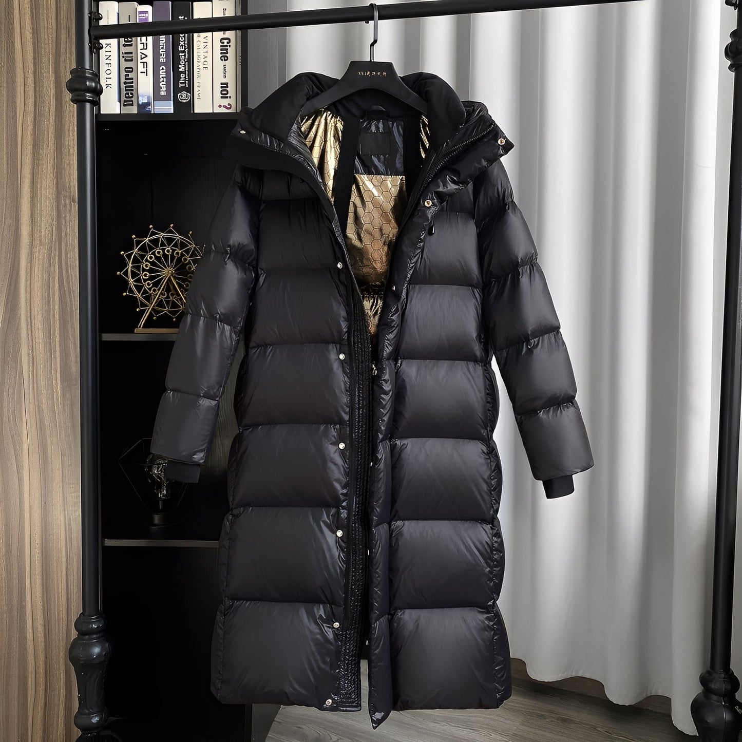 Mildred - Giacca lunga casual in piumino per donne