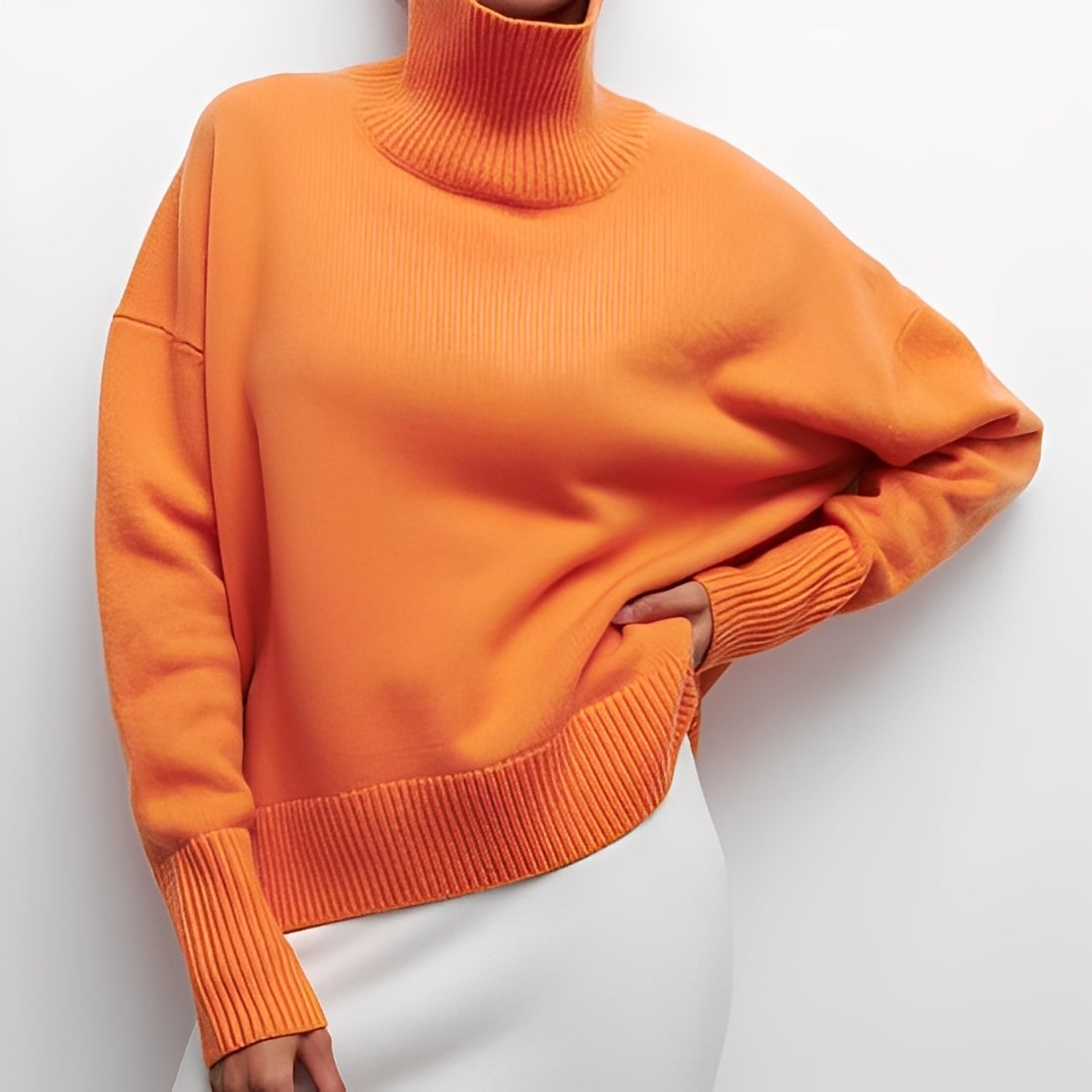 Sharon - Maglione largo e casual per donne
