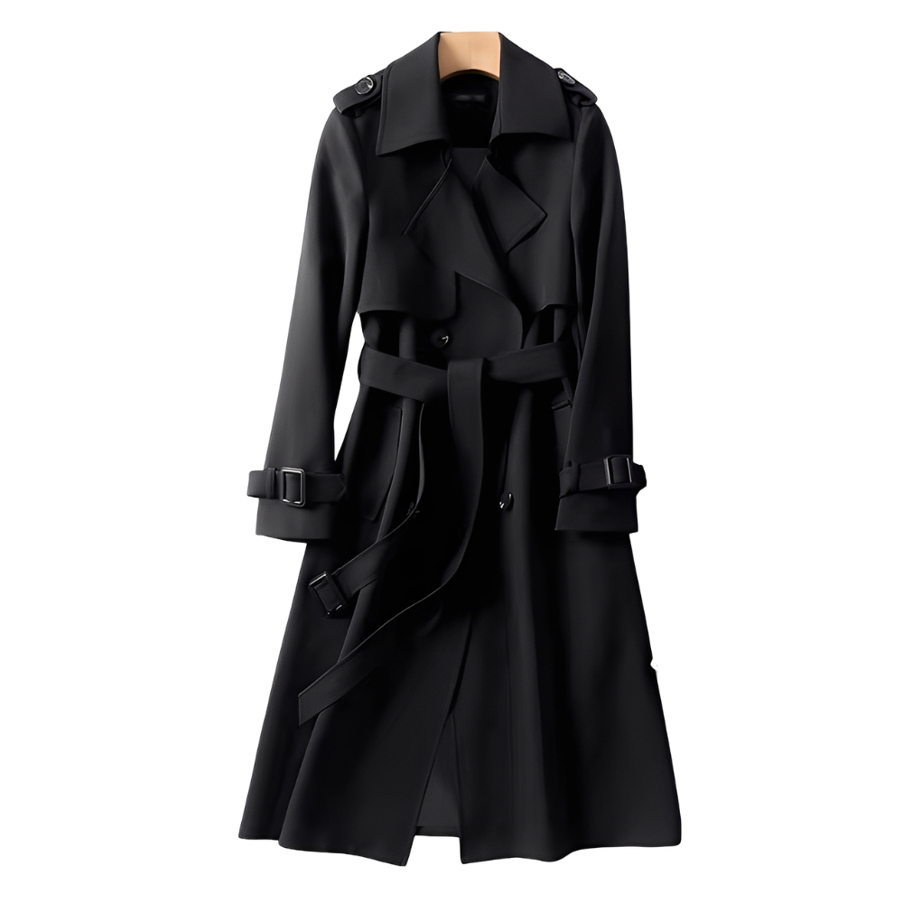 Patricia - Soprabito Trench Elegante con Bottoni per Donne