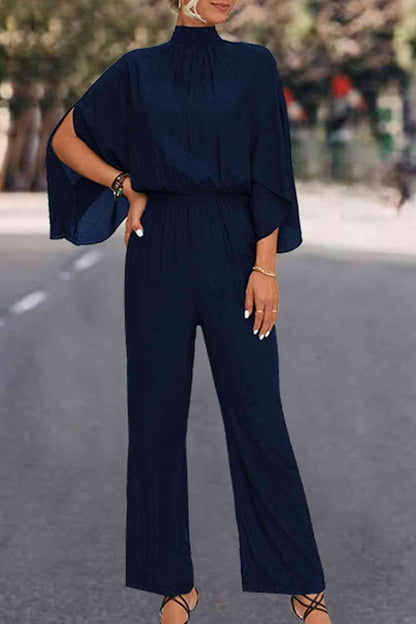 Wenzel - Tuta con Collo Alto e Dettaglio da Annodare Elegante