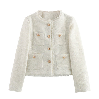 Rhian - Cappotto Corto in Lana per Ogni Occasione