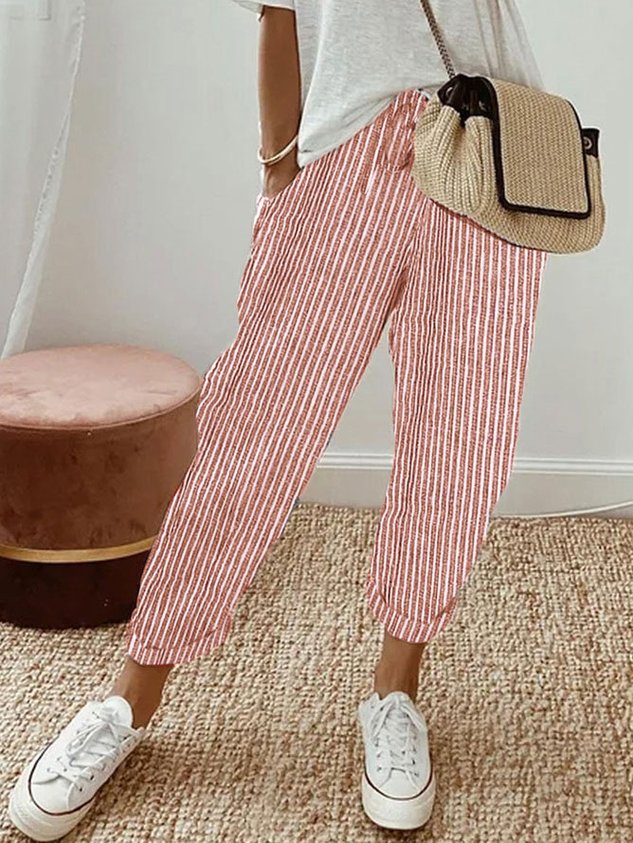 Mel - Pantaloni in Lino Ultima Moda per l'Estate