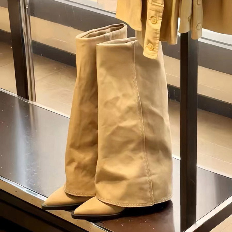 Velora - Stivali Eleganti con Tacco Larghetto
