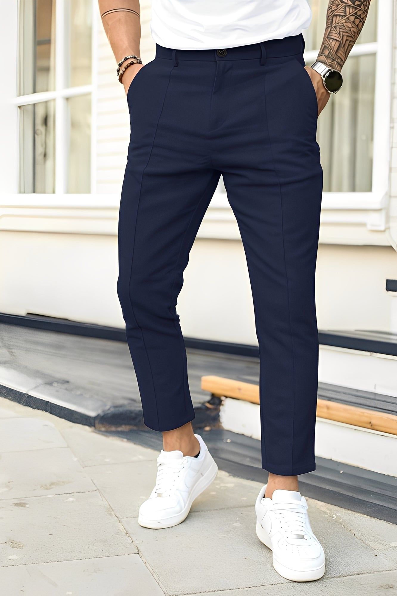 Gregory - Pantaloni da uomo casual ed eleganti