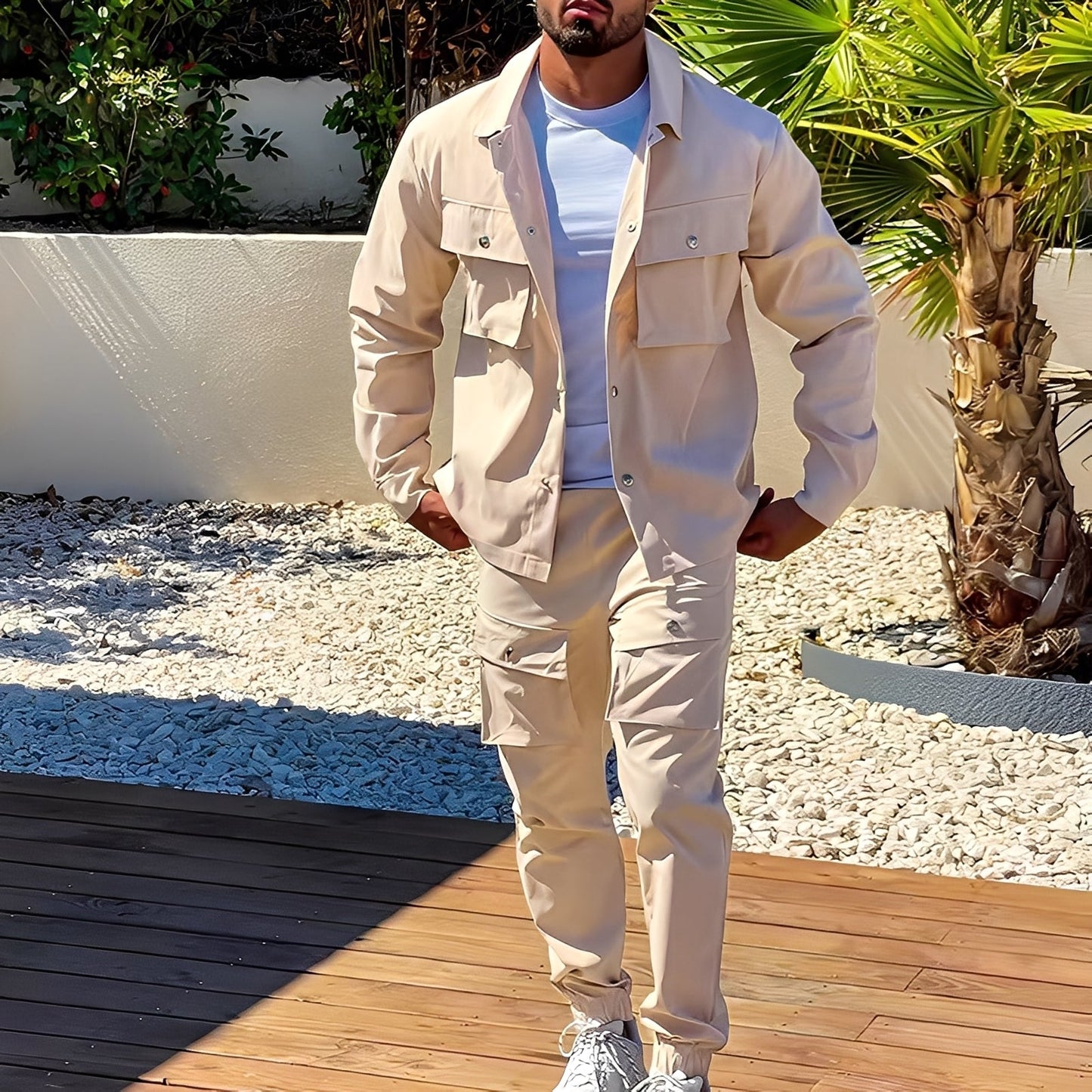 Neville - Set Elegante Cargo per Uomo