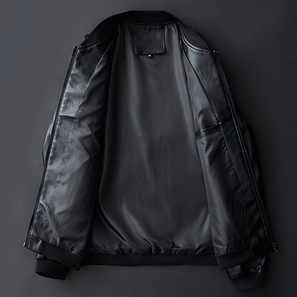 Jeremy - Giacca biker elegante in pelle per uomini