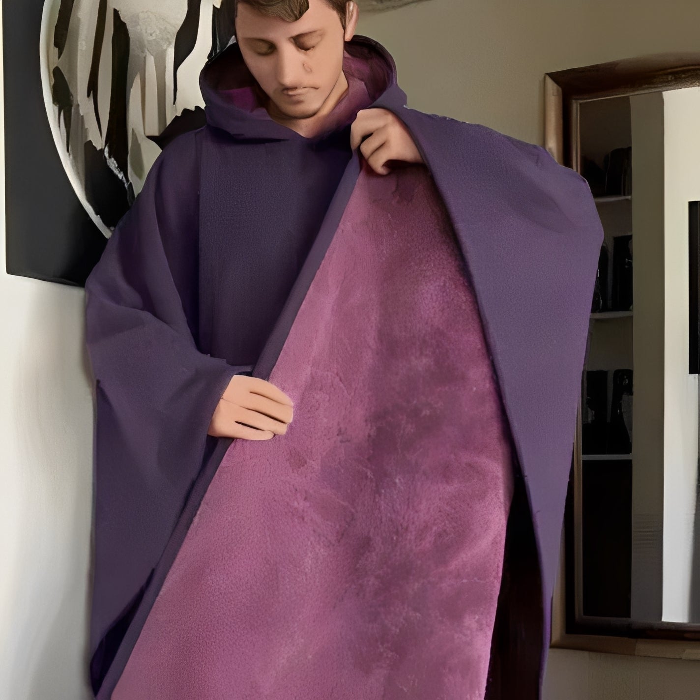 Dane - Unisex-Hoodie moderno, confortevole e caldo