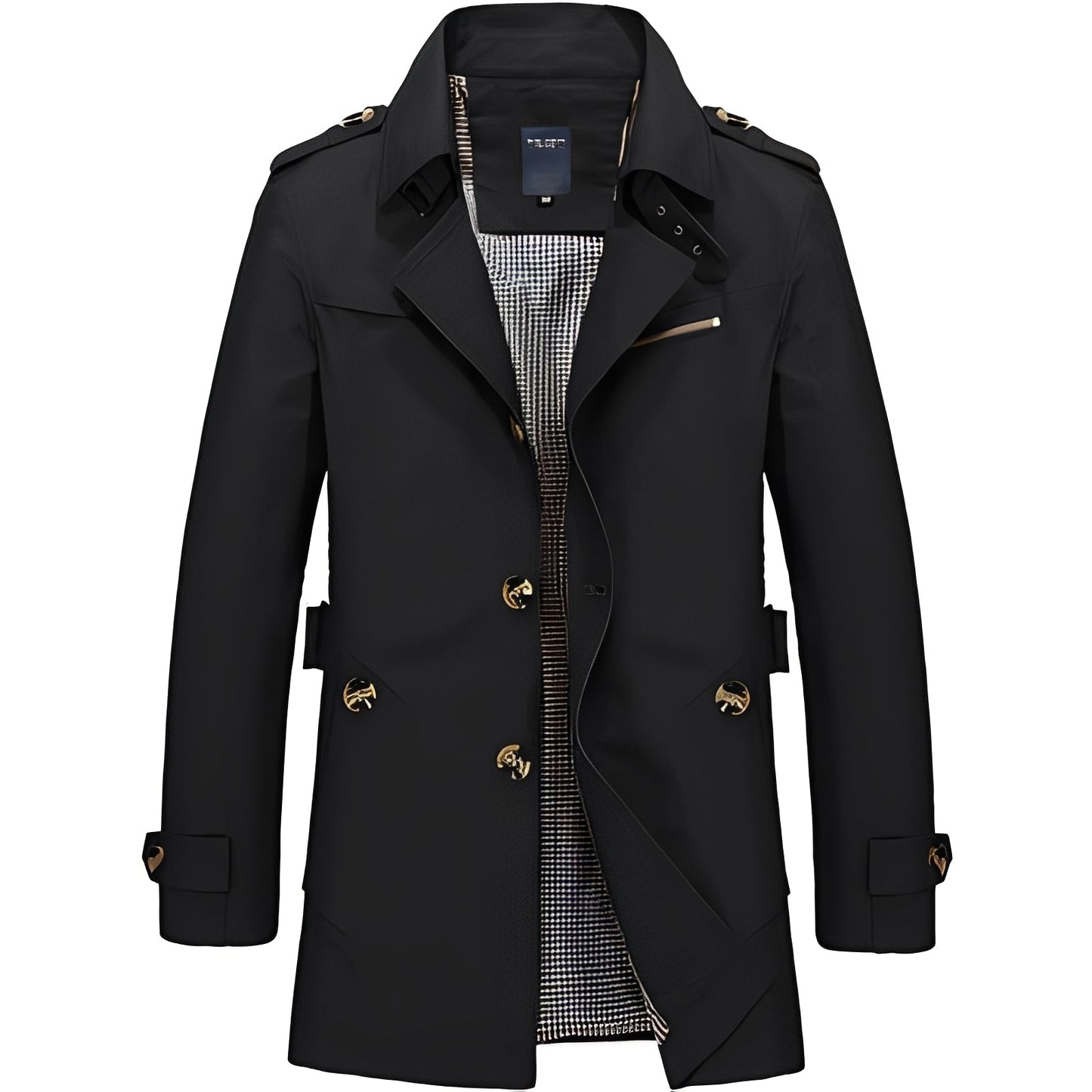 James - Trench coat elegante per uomo
