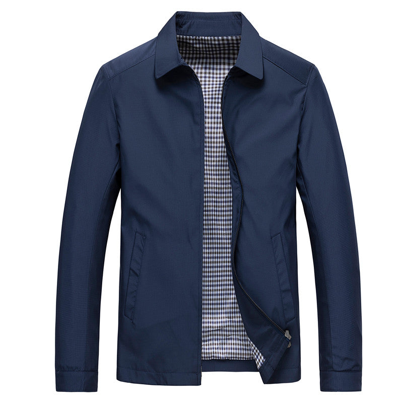 Fredric - Giacca casual da uomo, leggera e antivento