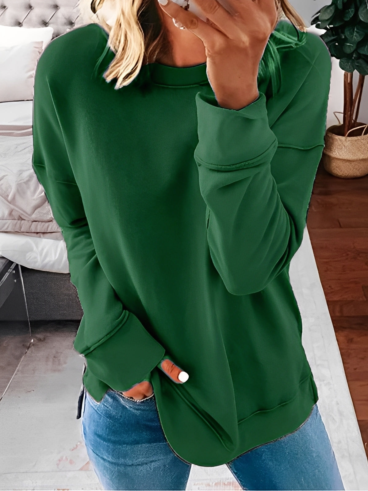 Charnette - Maglione comodo e classico per donne