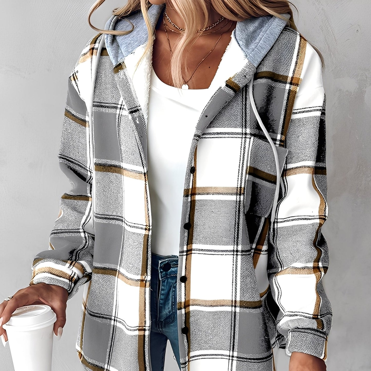 Briana - Giacca calda e casual con cappuccio per donne