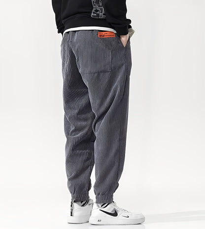 Nicholas - Eleganti pantaloni sportivi in velluto a coste per uomini