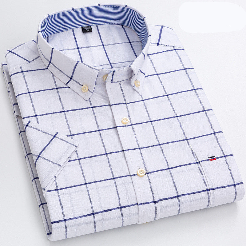 Desmond - Camicia leggera e informale con tasca sul petto per uomo