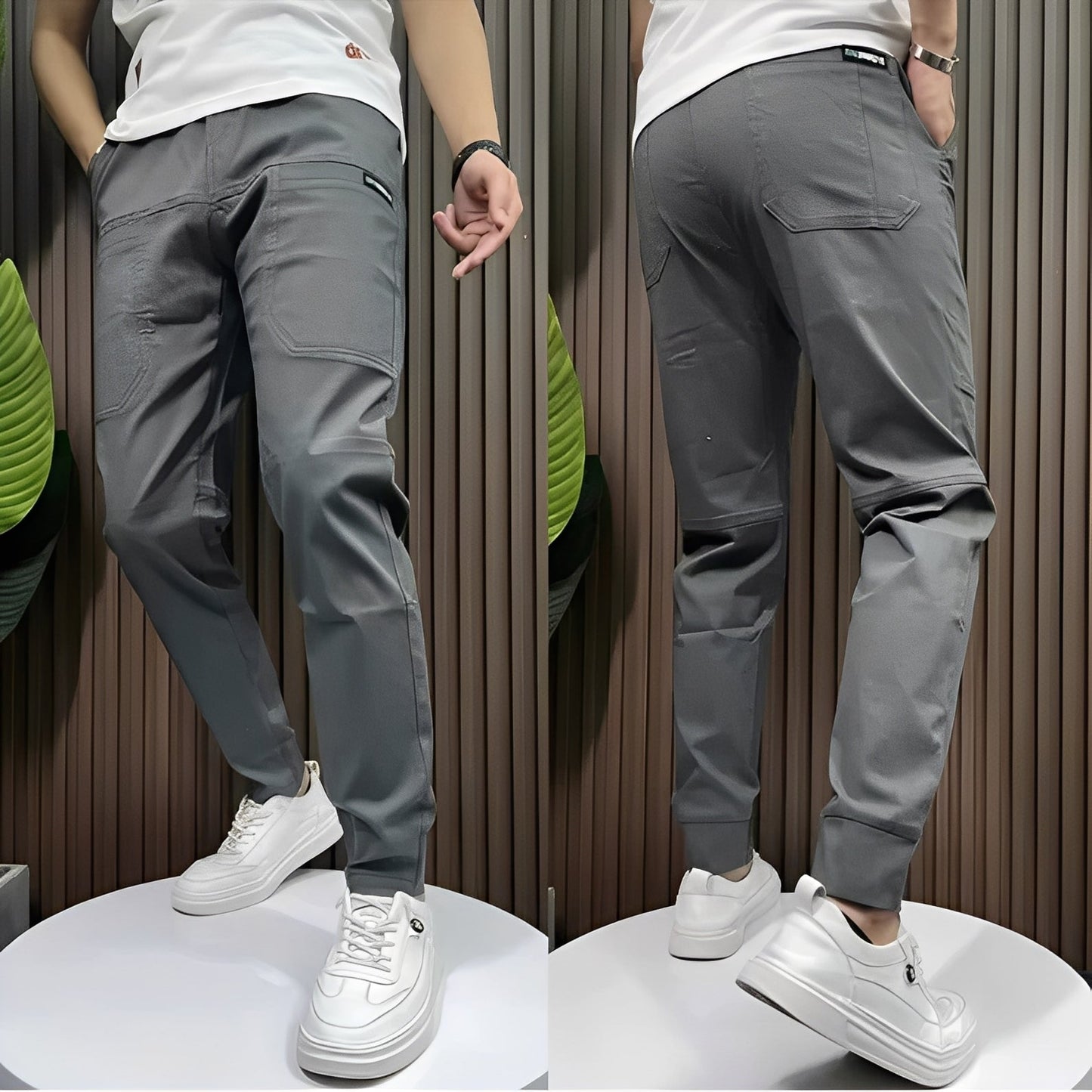 Raynard - Pantaloni cargo elastici eleganti per uomini