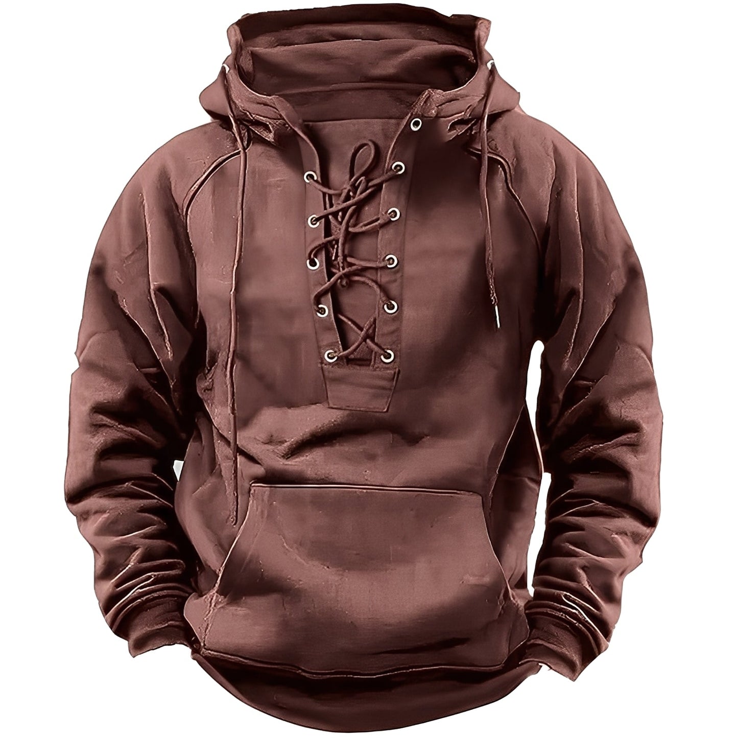 Rodney - Morbido hoodie con lacci per uomo