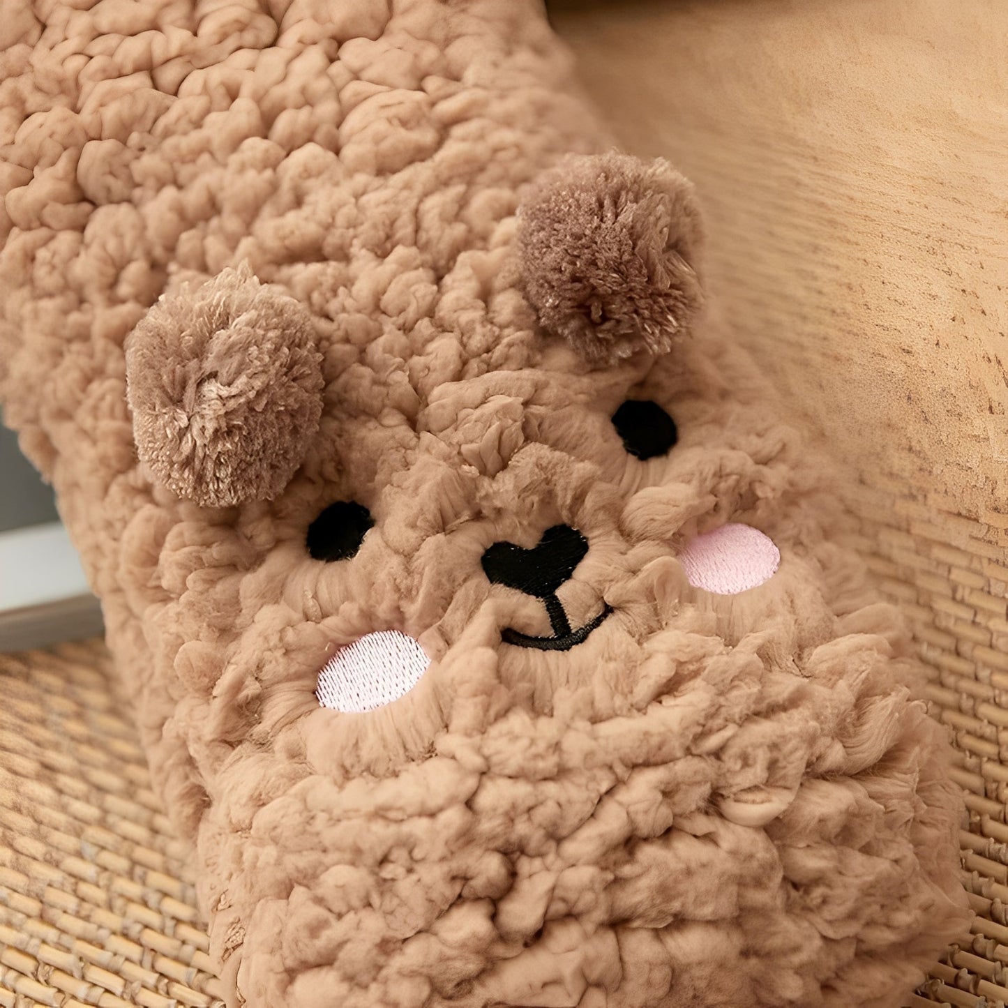 Caelie - Calze in pile spesse dal design chic e delicato per donne