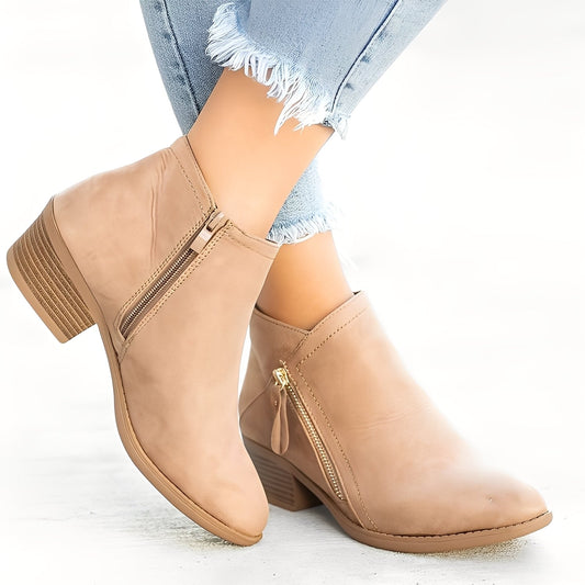 Mirabelle - Stivaletti chic con zip per donne