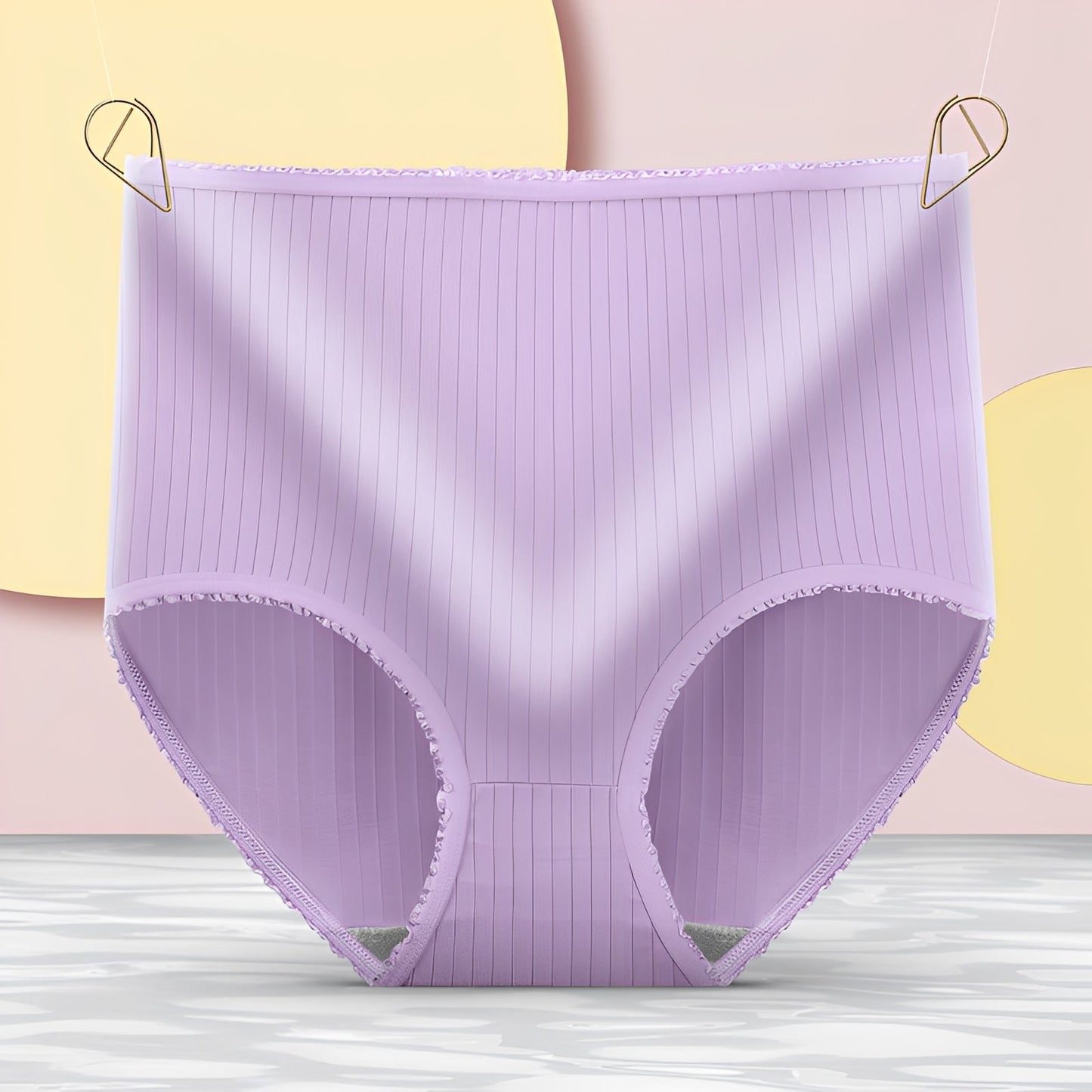 Jodie - Biancheria intima semplice a vita alta per donne