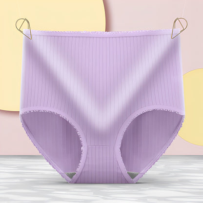 Jodie - Biancheria intima semplice a vita alta per donne