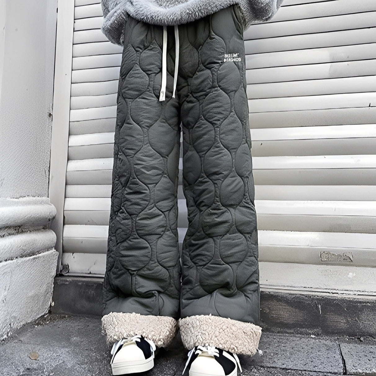 Charles - Pantaloni imbottiti e caldi in pile per uomo