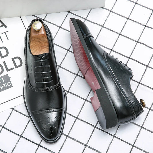 EliteCraft - Scarpe Eleganti in Pelle per Uomo