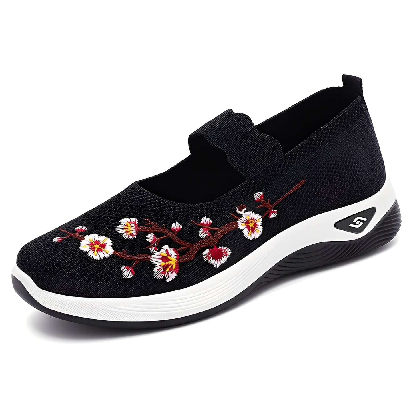 Jazmin - Scarpe casual ariose con ricamo per donne