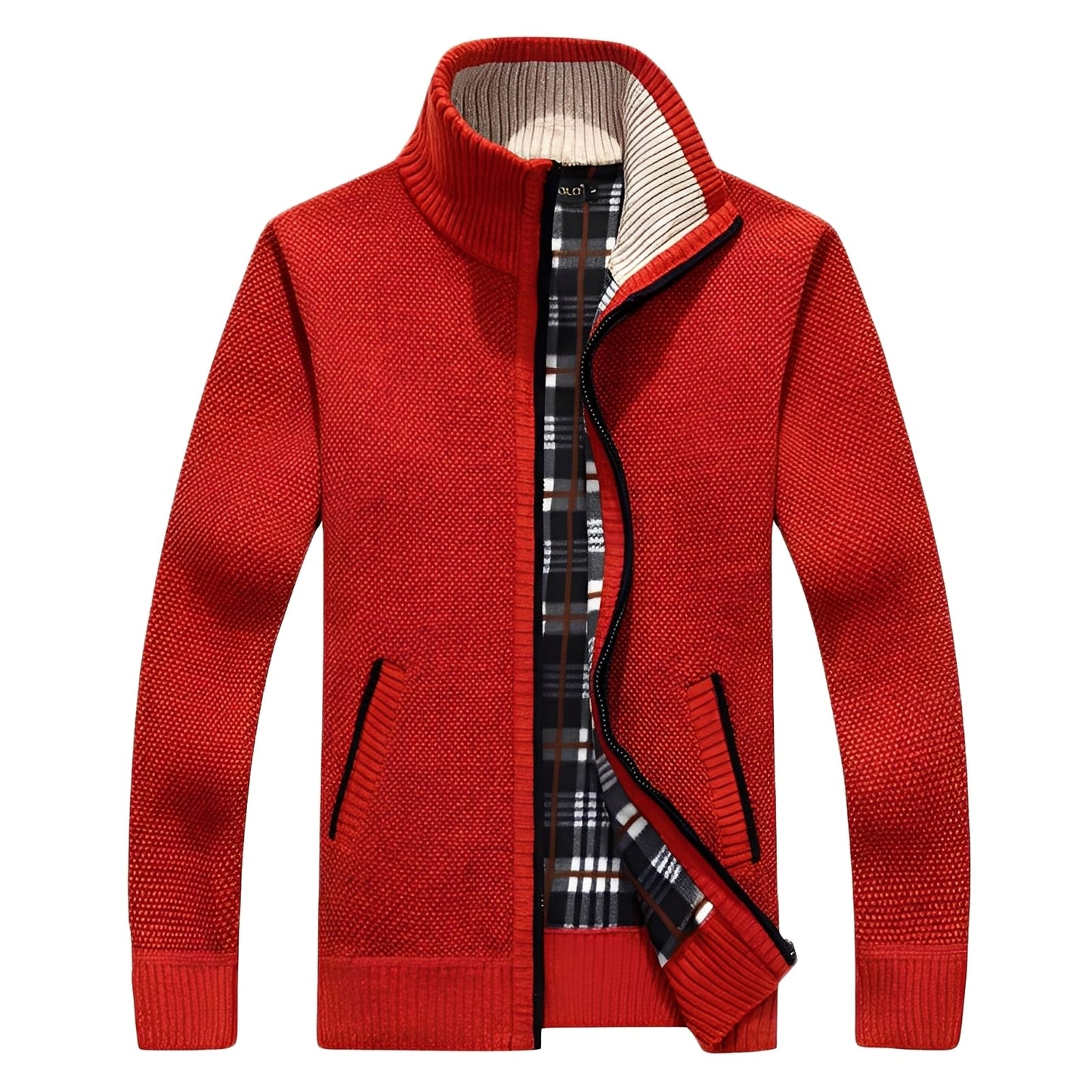 Shaw - Classico Cardigan Foderato per Uomo