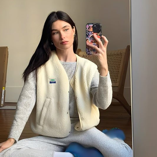 Vanessa - Gilet di pile informale per donne