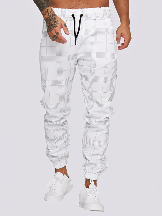 Jaeden - Raffinati pantaloni a quadri per uomo