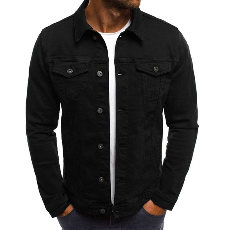 Roland – Giacca di jeans casual da uomo