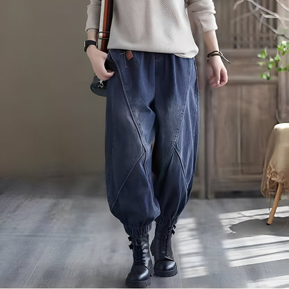 Shyanne - Jeans classici con vita elastica per donne