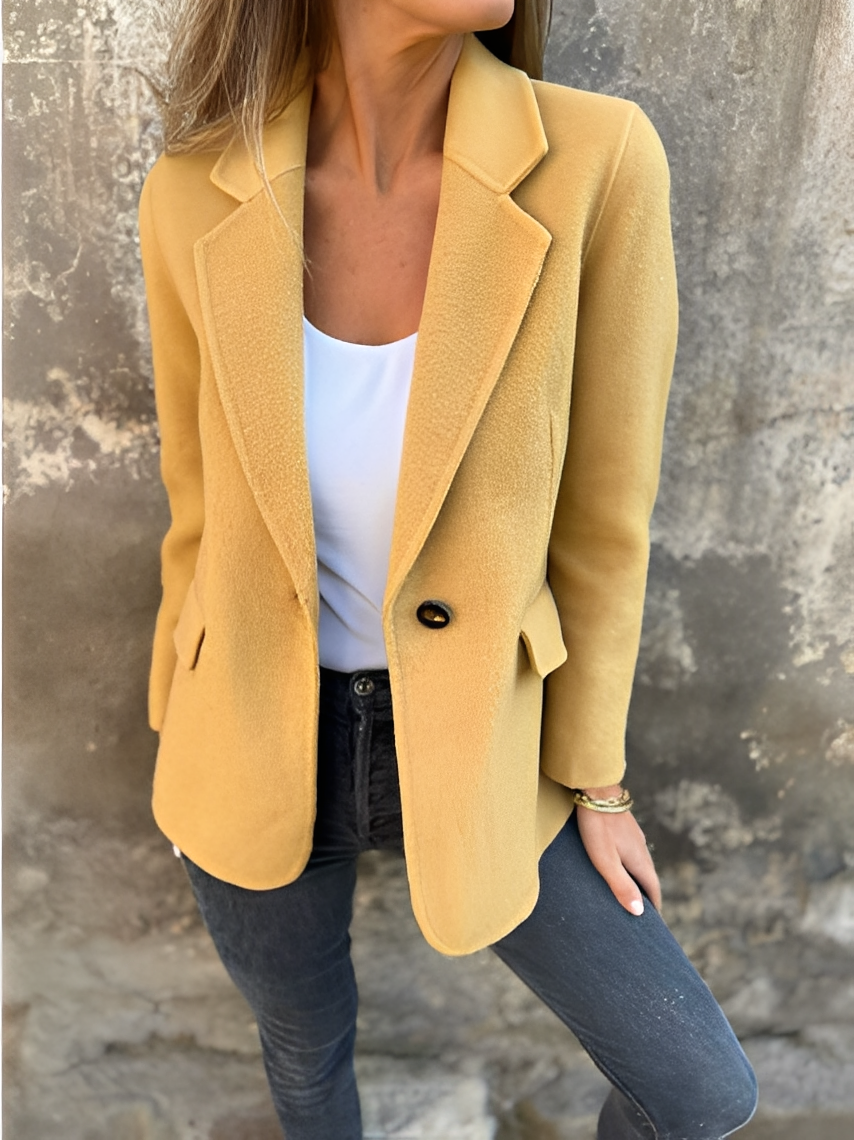 Desiree - Blazer di Lana Moderno per Donne