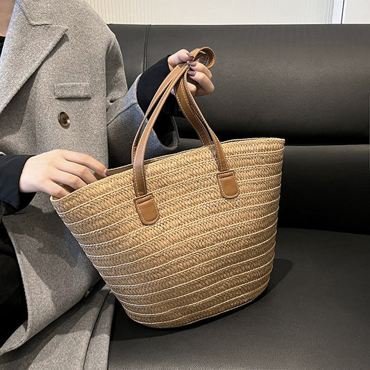 Shelley - Elegante borsa di paglia per donne
