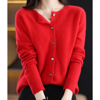Kyla - Cardigan in Merino di Lusso e Comfort