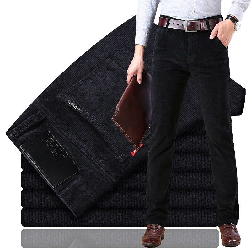 Douglas - Jeans Elasticizzati in Velluto Retrò per Uomo
