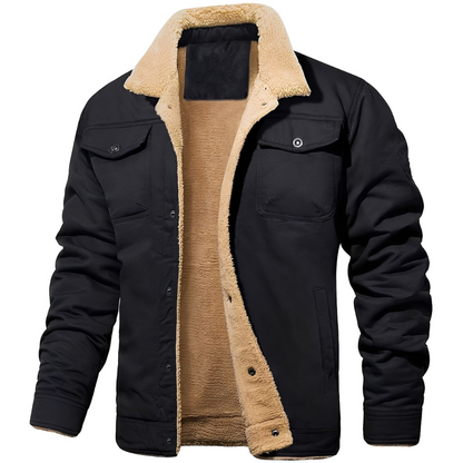 Arthur - Giacca calda casual foderata per uomo