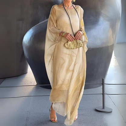 Aurora – Abito di seta elegante in chiffon delicato