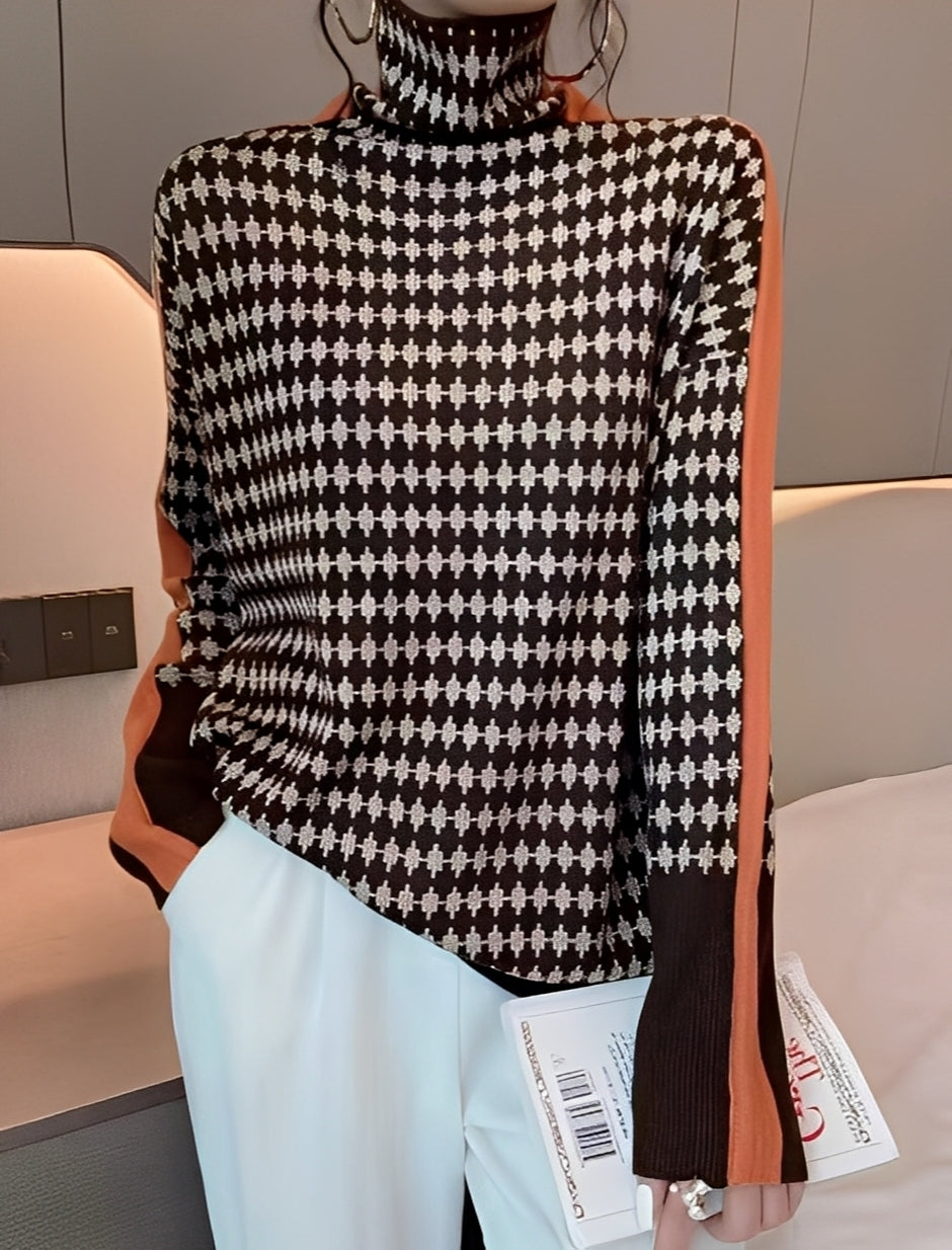 Bryony - Elegante maglione a collo alto per donne