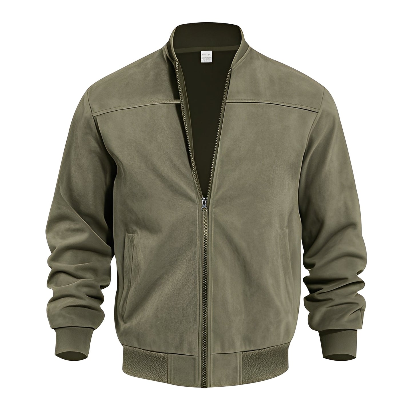 Easton - Classica, giacca in pelle scamosciata elegante per uomini