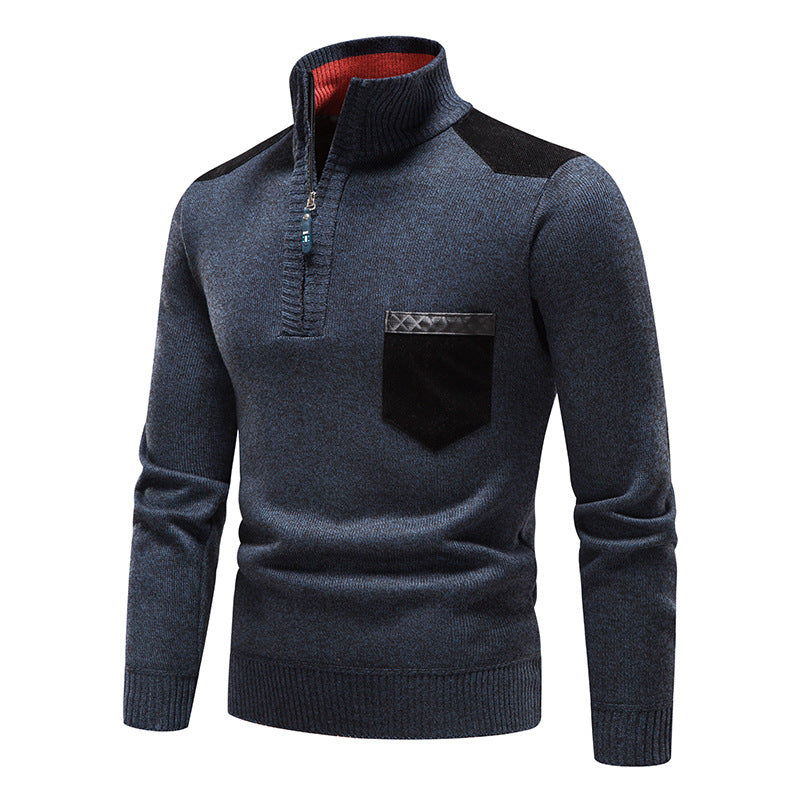 Kevin - Maglione Moderno in Lana Morbida per Uomo