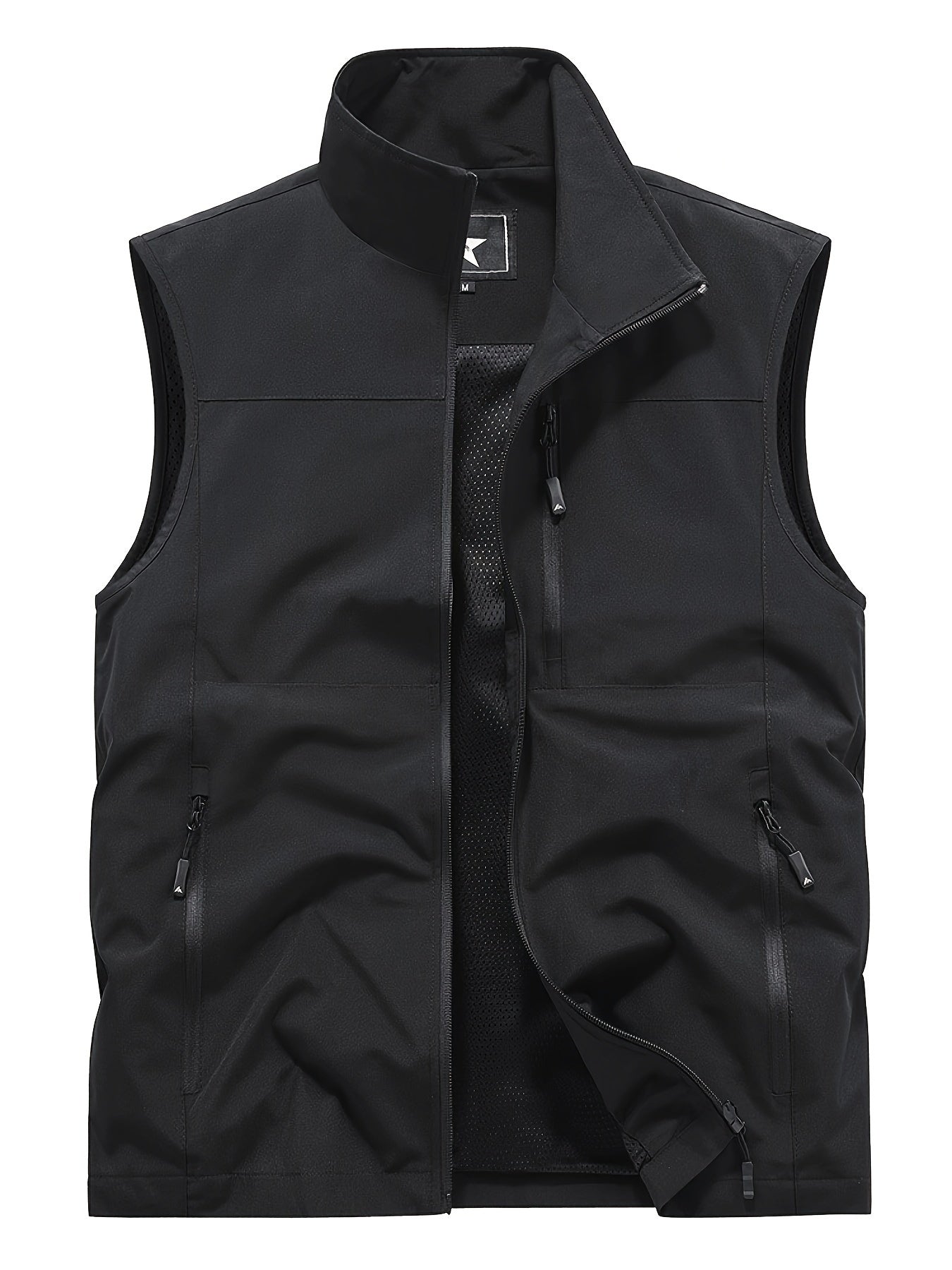 Enrico – Gilet con Tasche con Zip