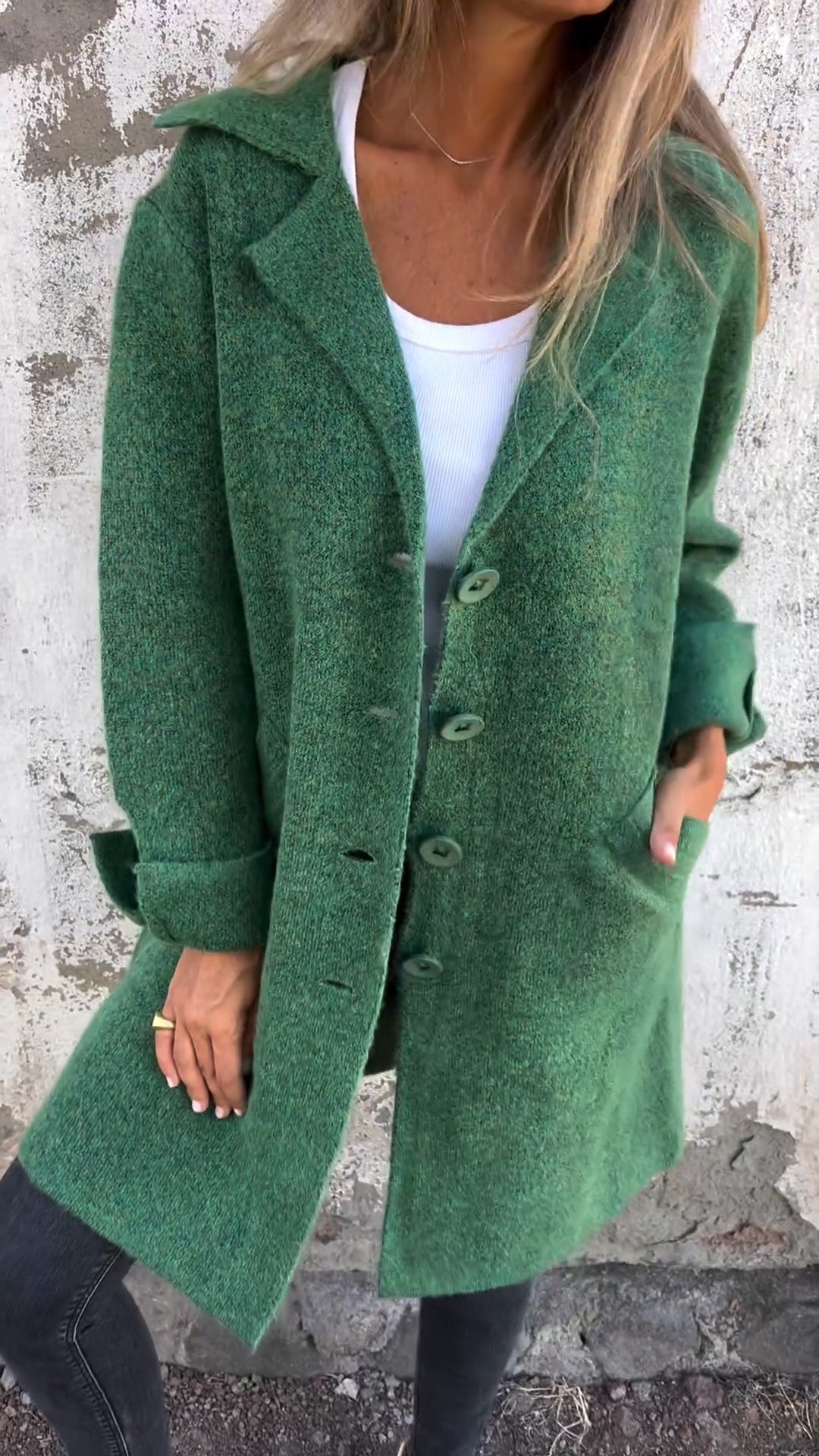 Diletta – Lungo Strickmantel