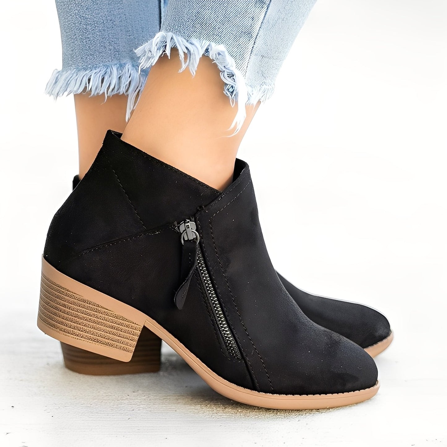 Mirabelle - Stivaletti chic con zip per donne