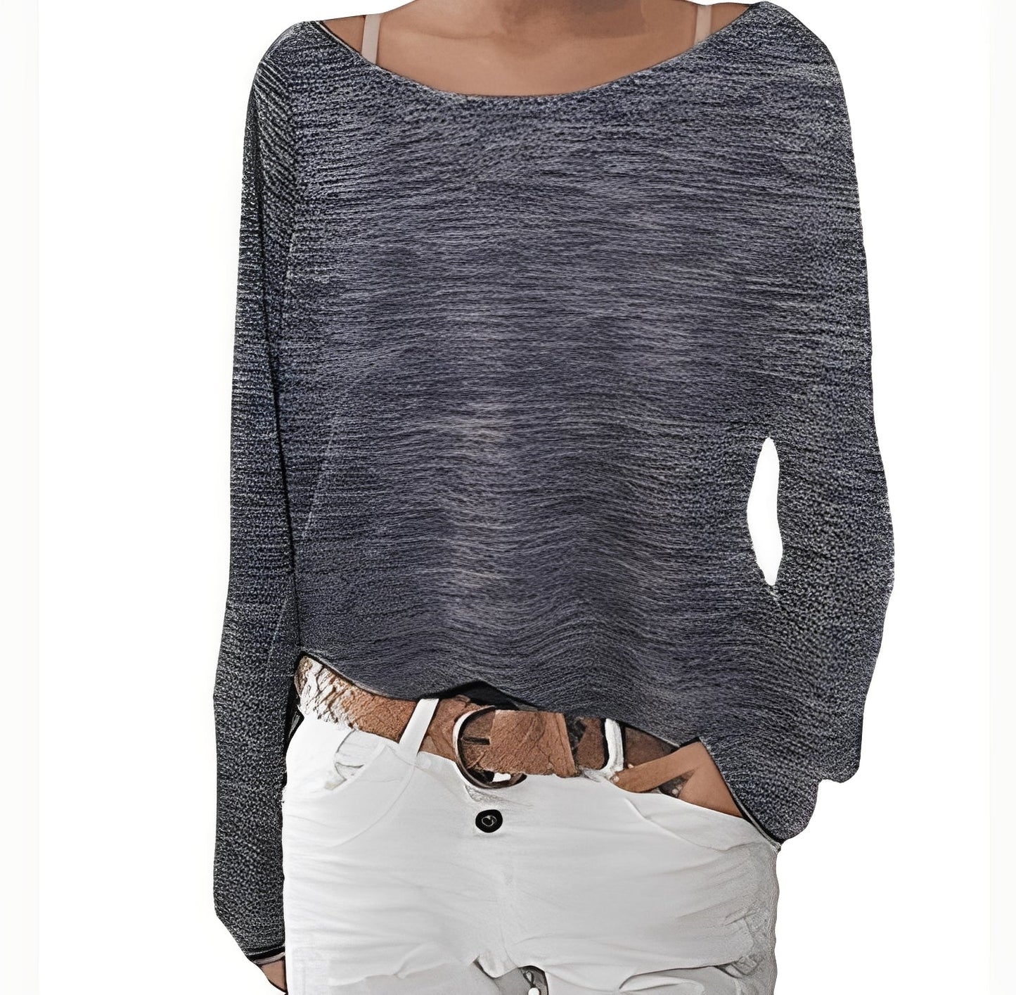 Béatrice - Pullover in maglia leggera per donna