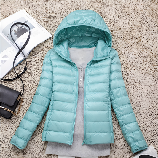 Lyndsay - Giacca casual e leggera in piuma per donna