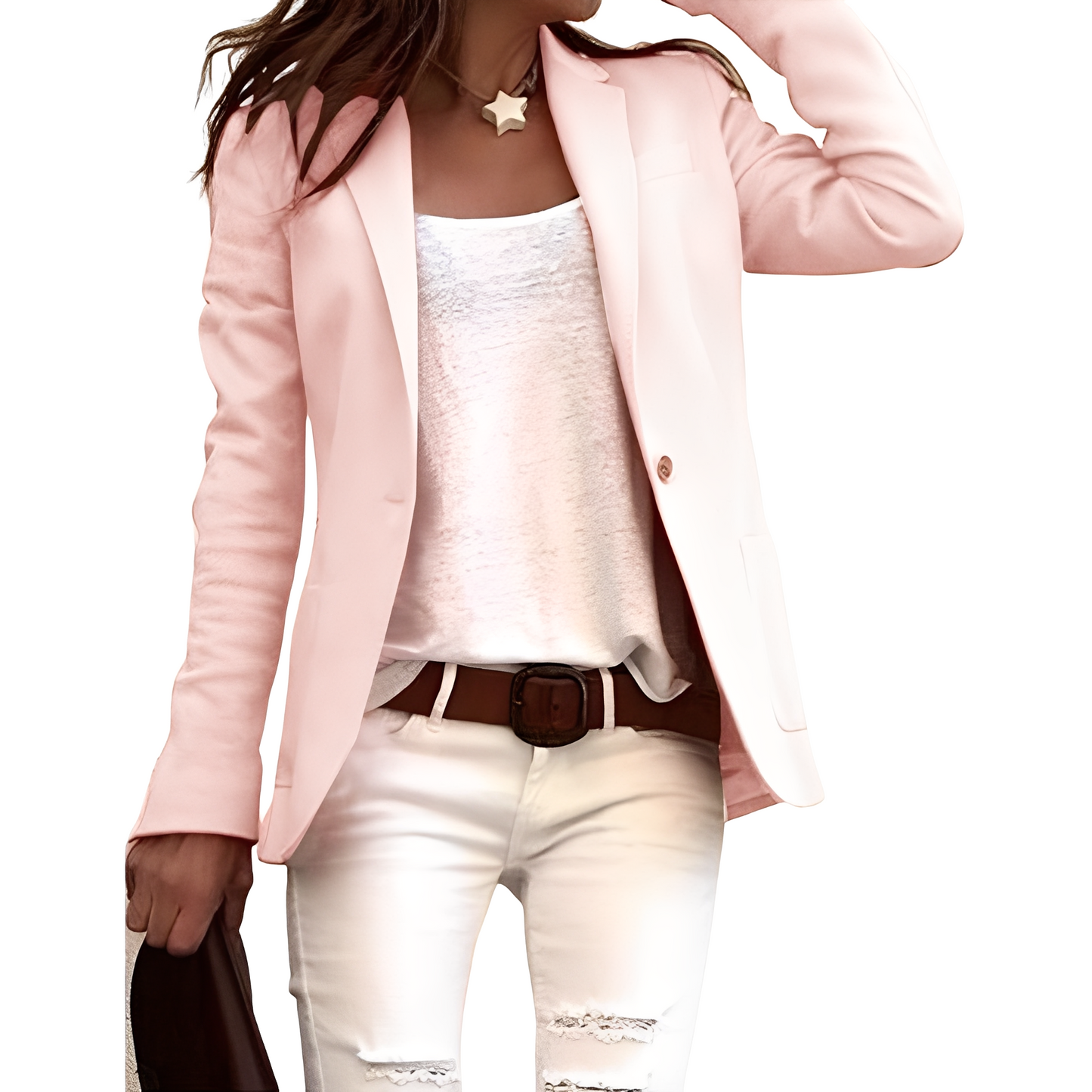 Heather - Giacca casual con risvolti per donne