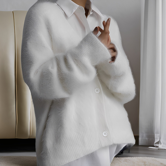 Emberly - Maglione da donna in cashmere confortevole e casual