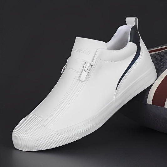 Jerred - Scarpe in Pelle Moderne con Zip per Uomo