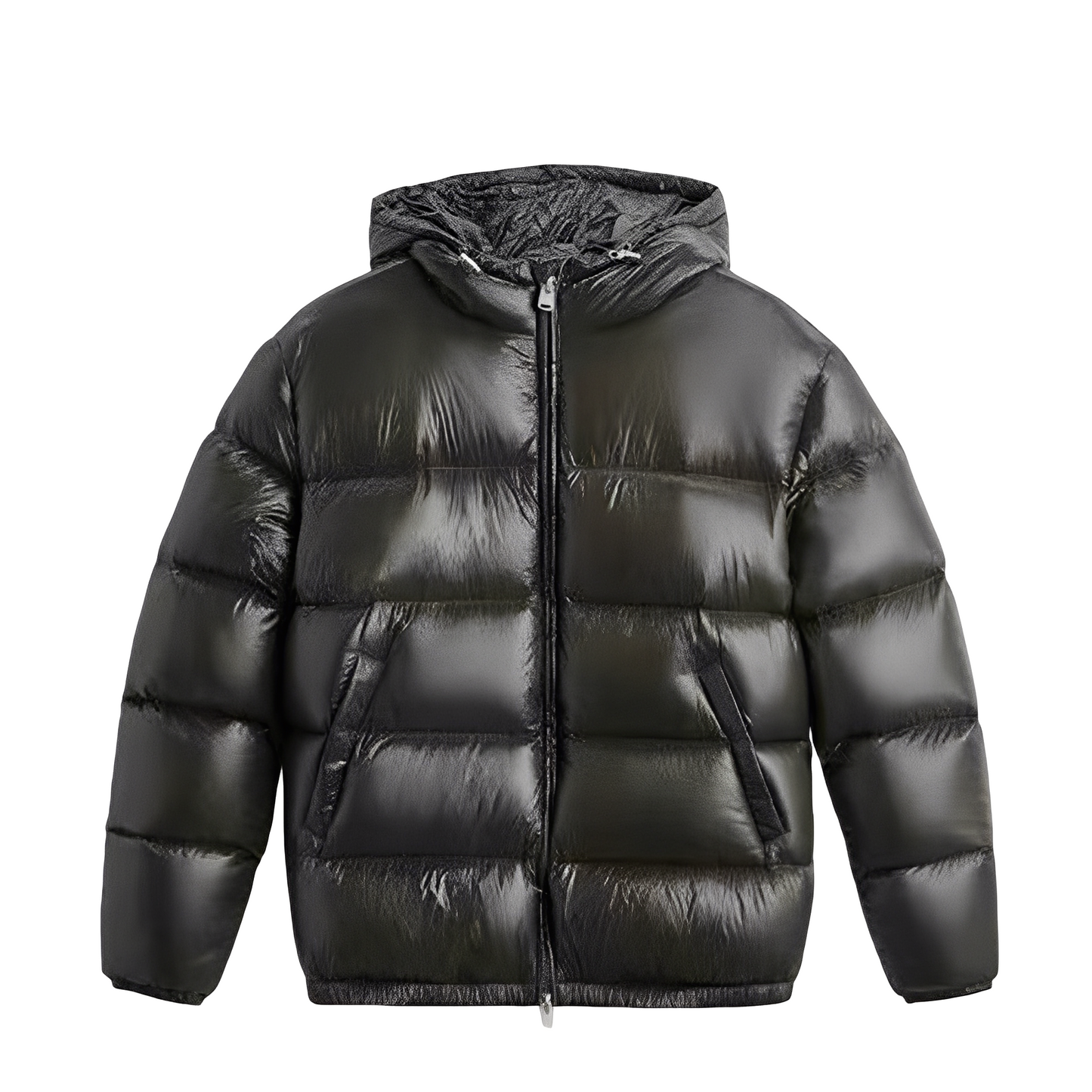 Darrel - Raffinata giacca in piuma con cappuccio per donne